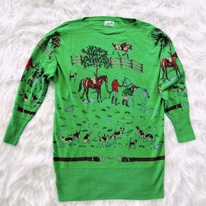 Beautiful Quality Style Green Sweater Size XL
